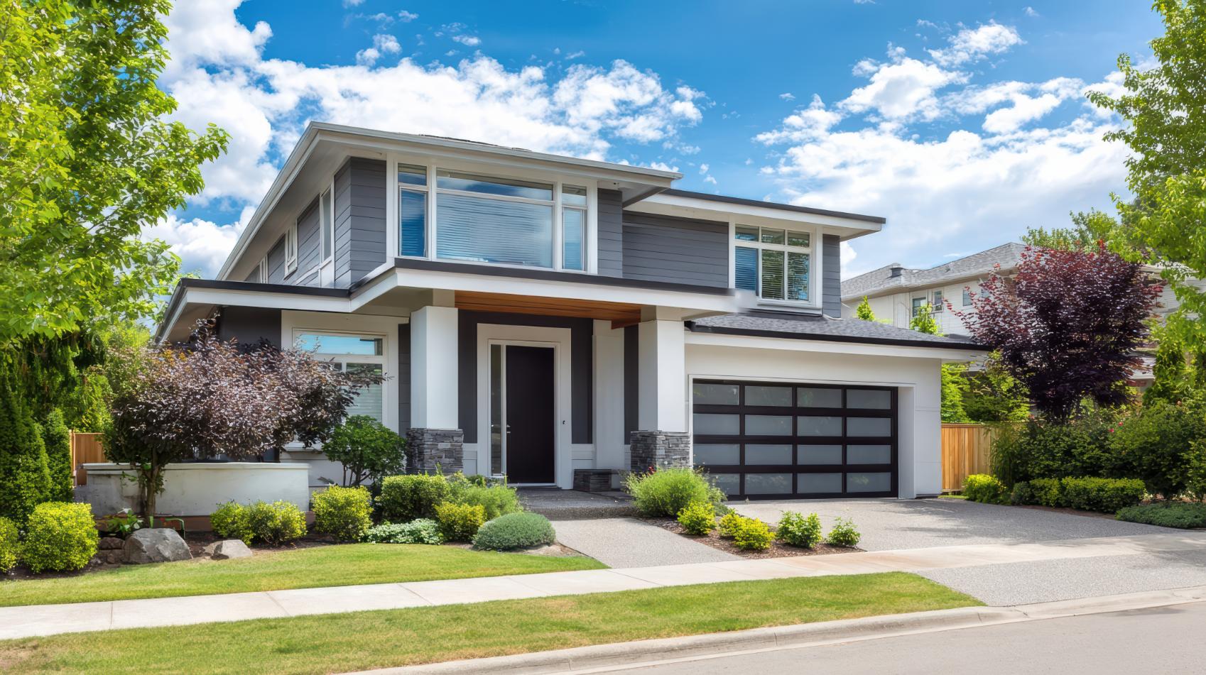 Modern single-family home representing first-time homebuyers using FHA loans to achieve homeownership